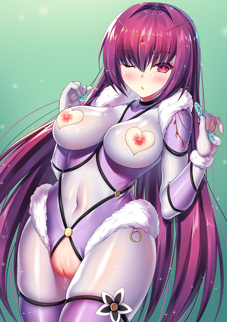 scathach and scathach skadi (fate and 1 more) drawn by iro_ame_(amewaagada)