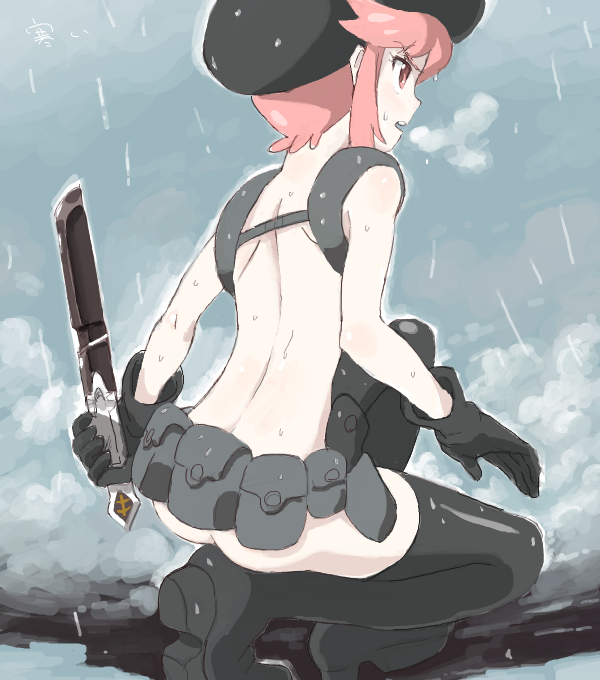 jakuzure nonon (kill la kill) drawn by nao-08