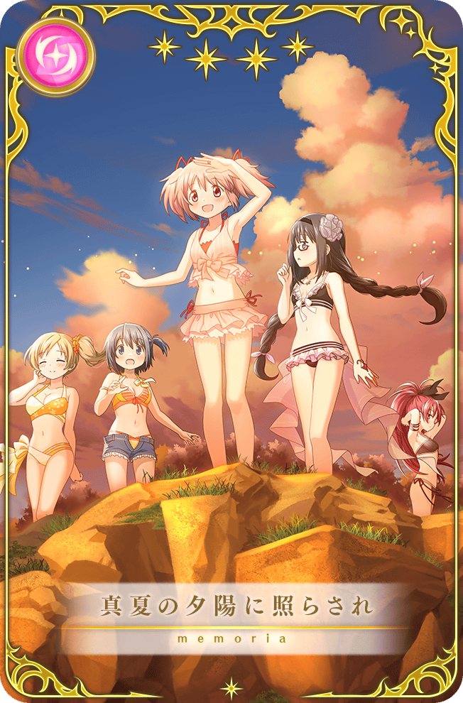 akemi homura, kaname madoka, miki sayaka, sakura kyoko, and tomoe mami (mahou shoujo madoka magica and 1 more)
