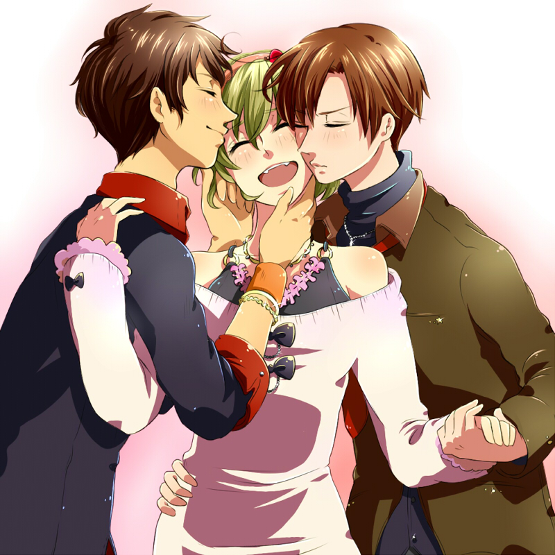 spain, southern italy, and belgium (axis powers hetalia) drawn by kurok0