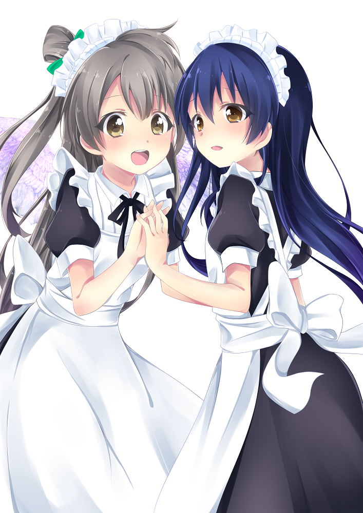 sonoda umi and minami kotori (love live! and 1 more) drawn by hayami_rokushichi