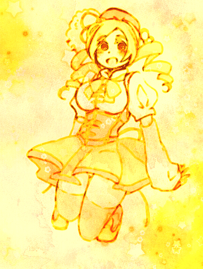 tomoe mami (mahou shoujo madoka magica) drawn by ichigo6480