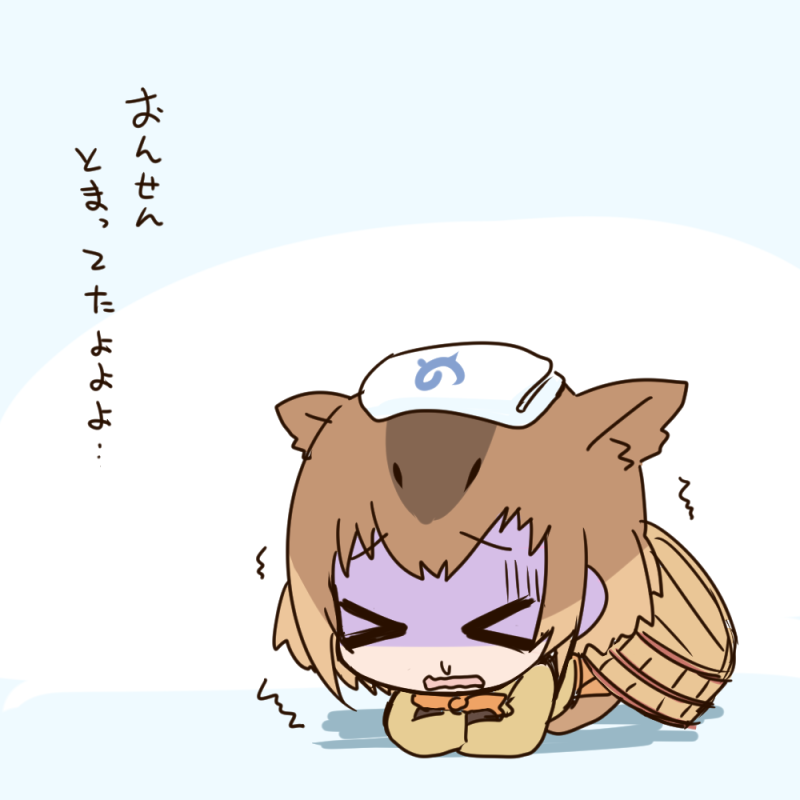 capybara (kemono friends) drawn by ikkyuu