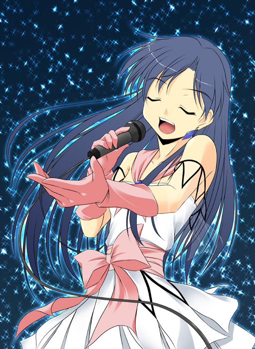 kisaragi chihaya and lynn minmay (idolmaster and 3 more) drawn by yuki_(white_garden)