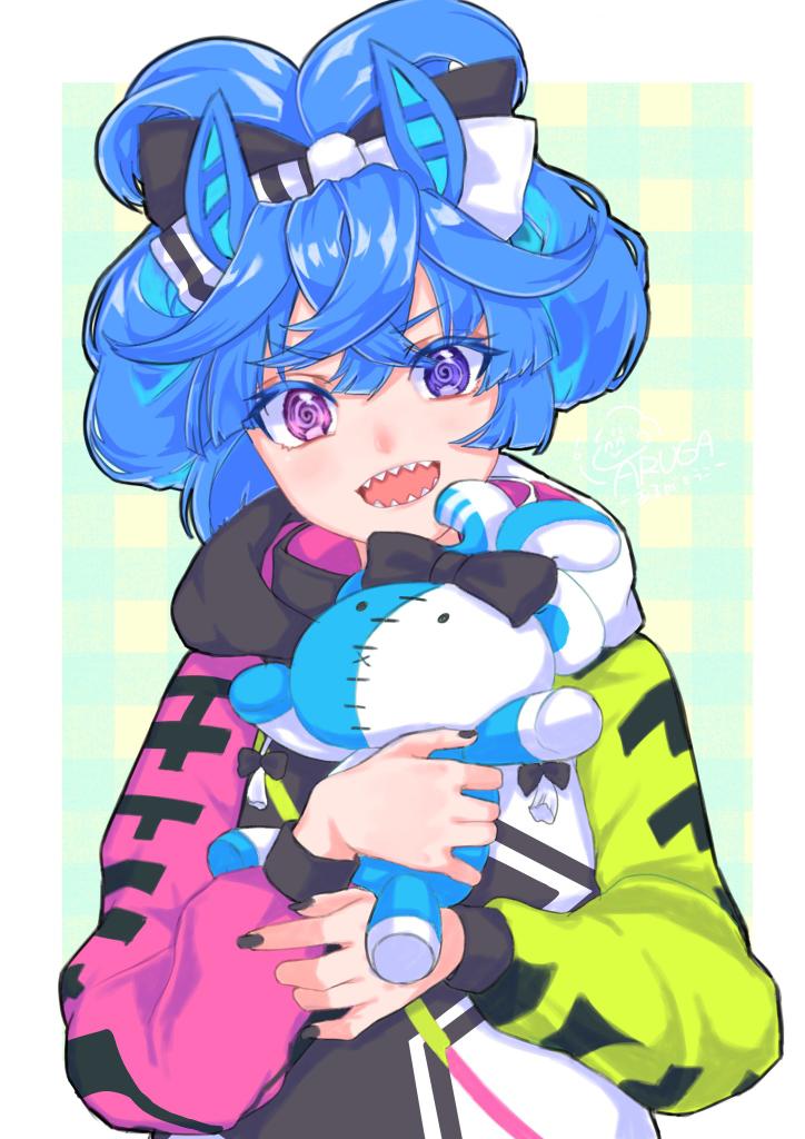 twin turbo (vocaloid and 1 more) drawn by ariga_toko