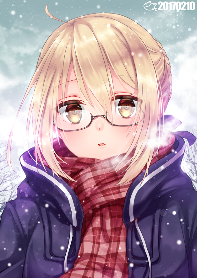 artoria pendragon and mysterious heroine x alter (fate and 1 more) drawn by nyanmaru_(ememing)