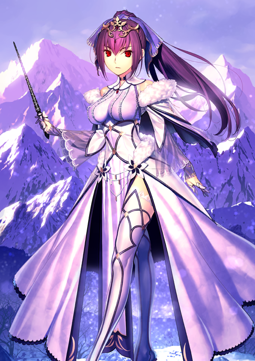 scathach and scathach skadi (fate and 1 more) drawn by koyama_hirokazu