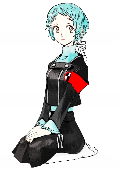 yamagishi fuuka (persona and 1 more) drawn by sutei_(giru)