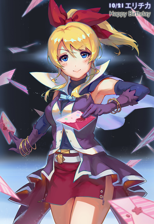 ayase eli (love live! and 2 more) drawn by haoni