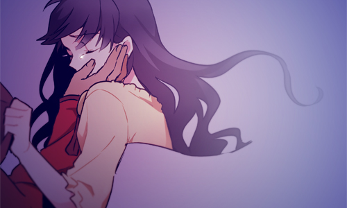 tohsaka rin and archer (fate and 1 more) drawn by suga_(suga_suga)