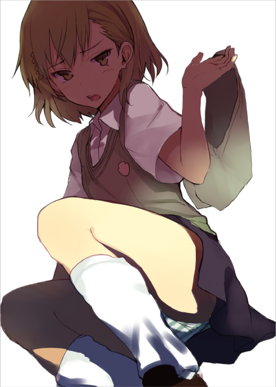 misaka mikoto (toaru majutsu no index) drawn by shirabi