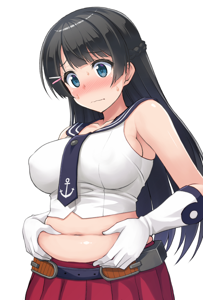 tsukino mito and agano (kantai collection and 1 more) drawn by hormone_koijirou