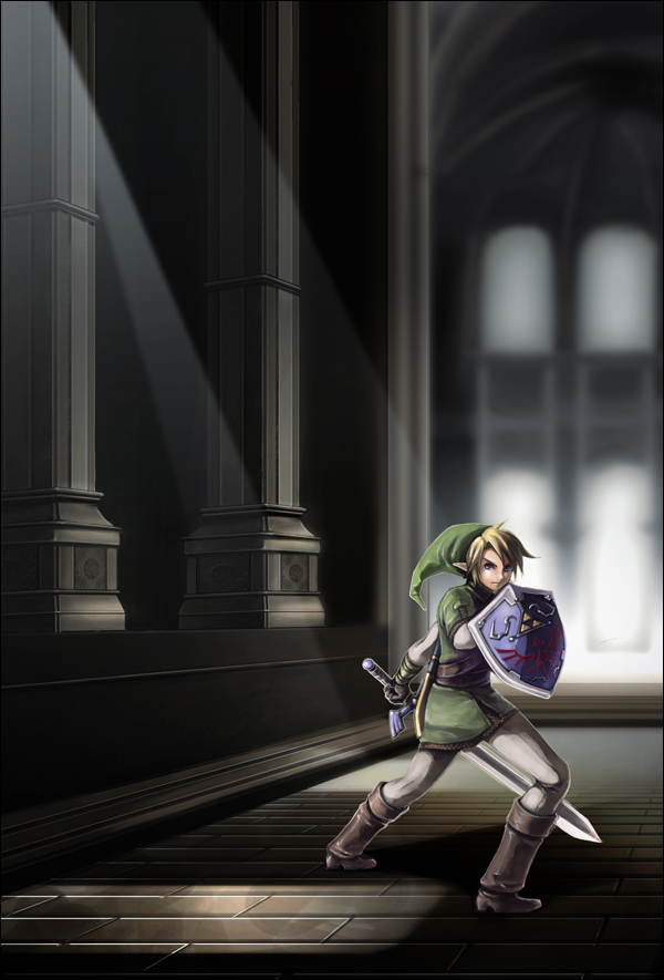 link (the legend of zelda) drawn by jack_(haist)