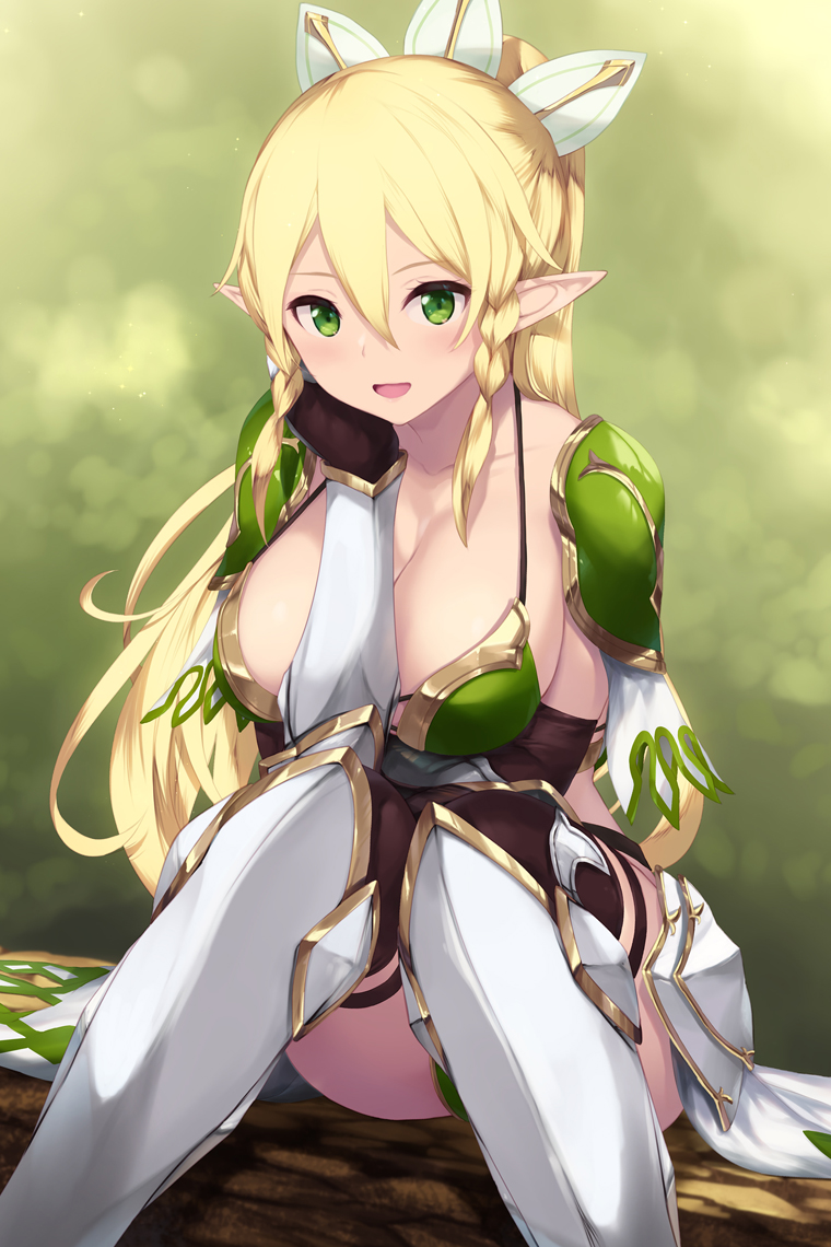 leafa (sword art online) drawn by cait_aron