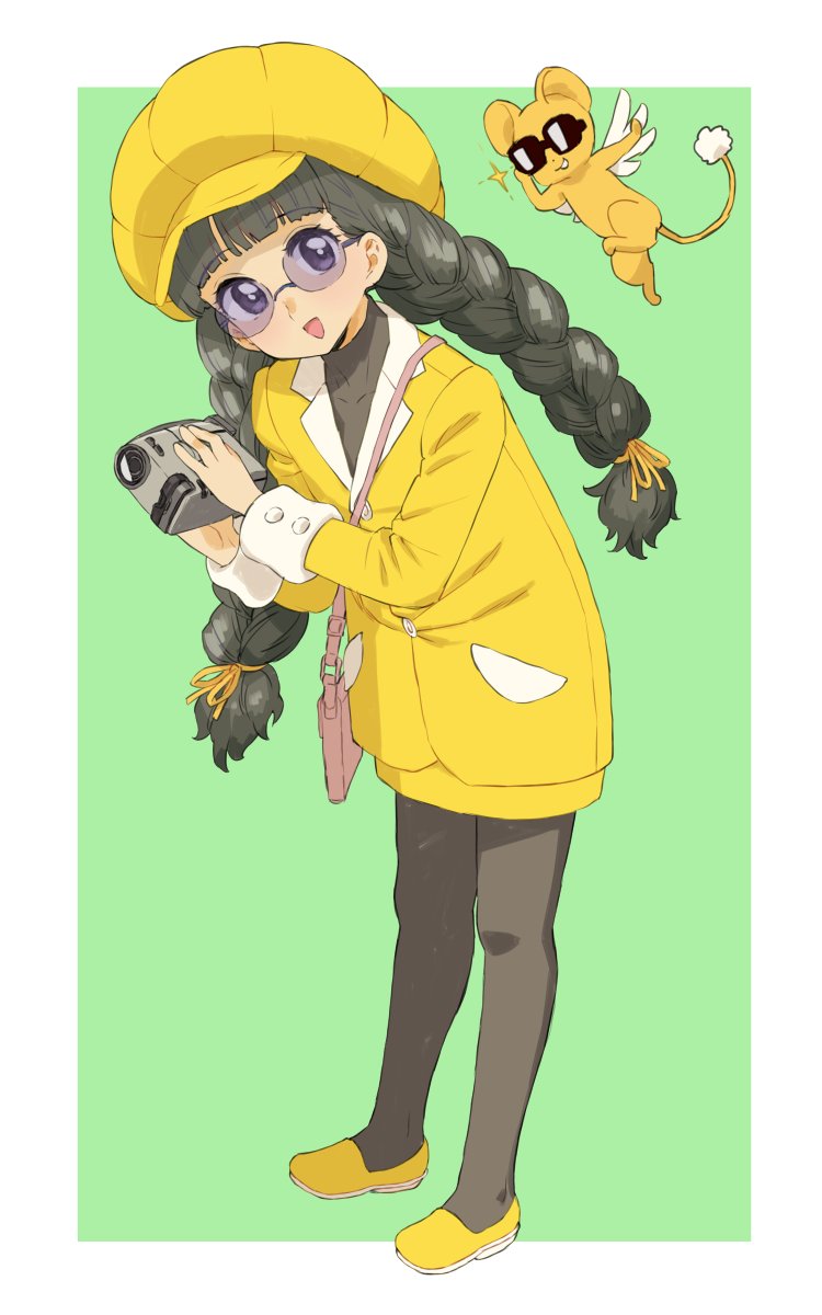 kero and daidouji tomoyo (cardcaptor sakura) drawn by wakaho_riku