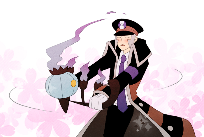 ingo and chandelure (pokemon and 1 more) drawn by jaho