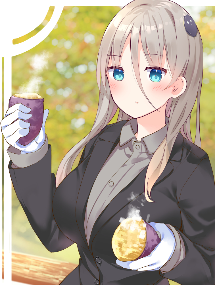 setsuna (haikei... koroshiya-san to kekkon shimashita) drawn by kosaka_donten