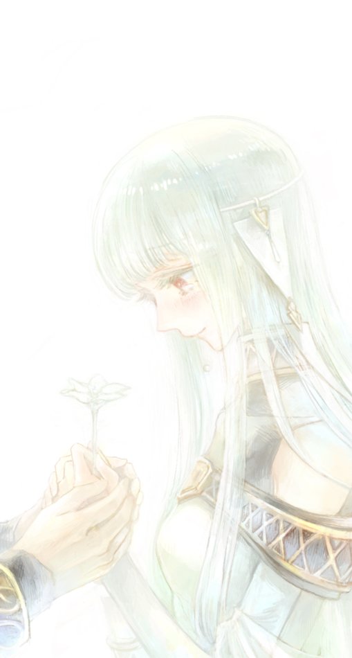 ninian and eliwood (fire emblem and 1 more) drawn by kuzumosu