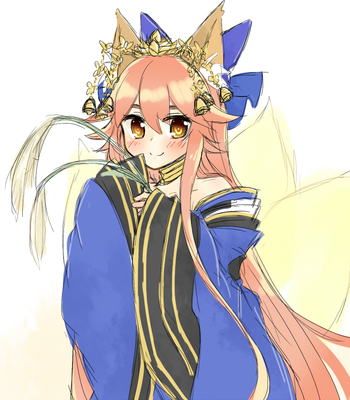 tamamo and tamamo no mae (fate and 1 more) drawn by hekikuu_(kanaderuyume)