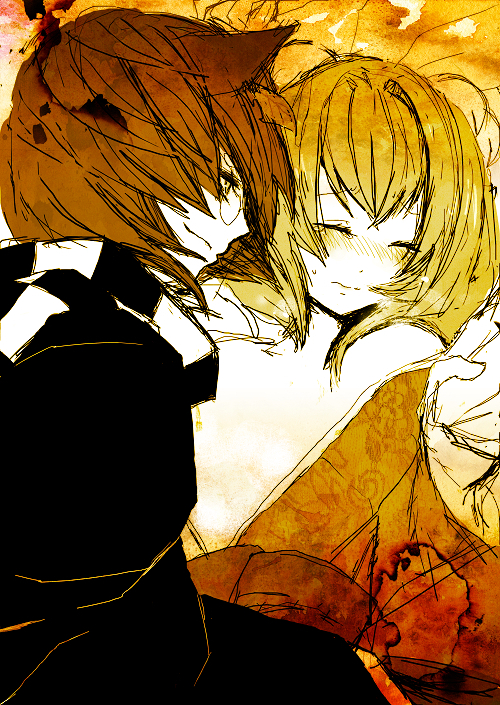 futatsuiwa mamizou and motoori kosuzu (touhou) drawn by kido_(choushouya)