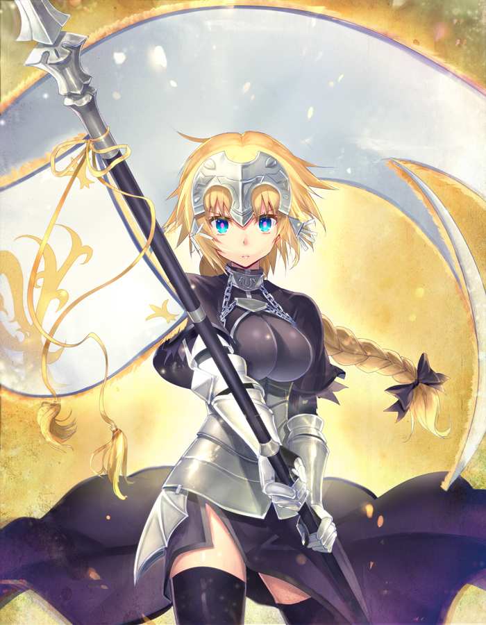 jeanne d'arc (fate and 2 more) drawn by mogullaz