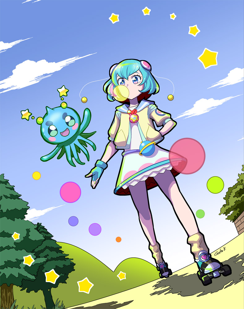 hagoromo lala and prunce (precure and 1 more) drawn by kandagawa_gufu