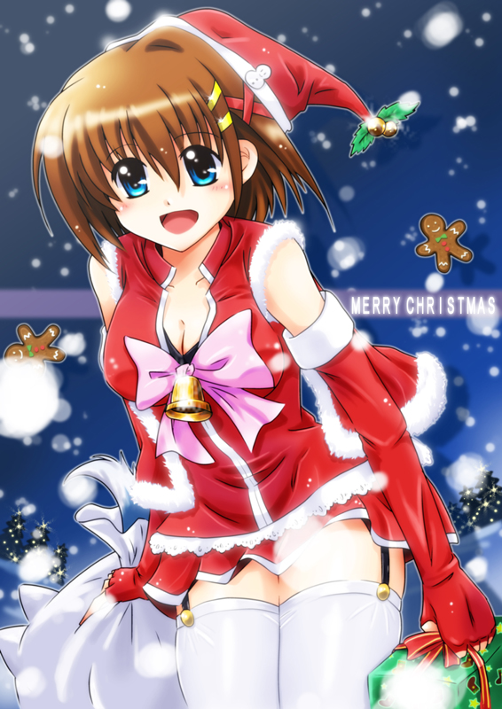 yagami hayate (lyrical nanoha and 1 more) drawn by san-pon