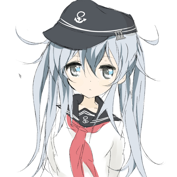 hibiki (kantai collection) drawn by core_(mayomayo)