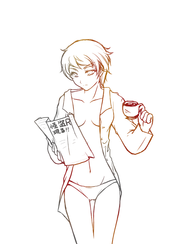 charlie vergier (rhythm kaitou r) drawn by mie_(pome_no_ki)