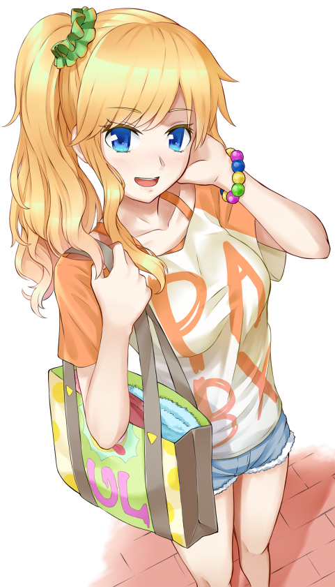 ohtsuki yui (idolmaster and 1 more) drawn by bobu_shingari