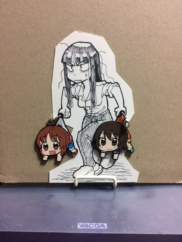nishizumi miho, nishizumi maho, and nishizumi shiho (girls und panzer and 1 more) drawn by rosmino