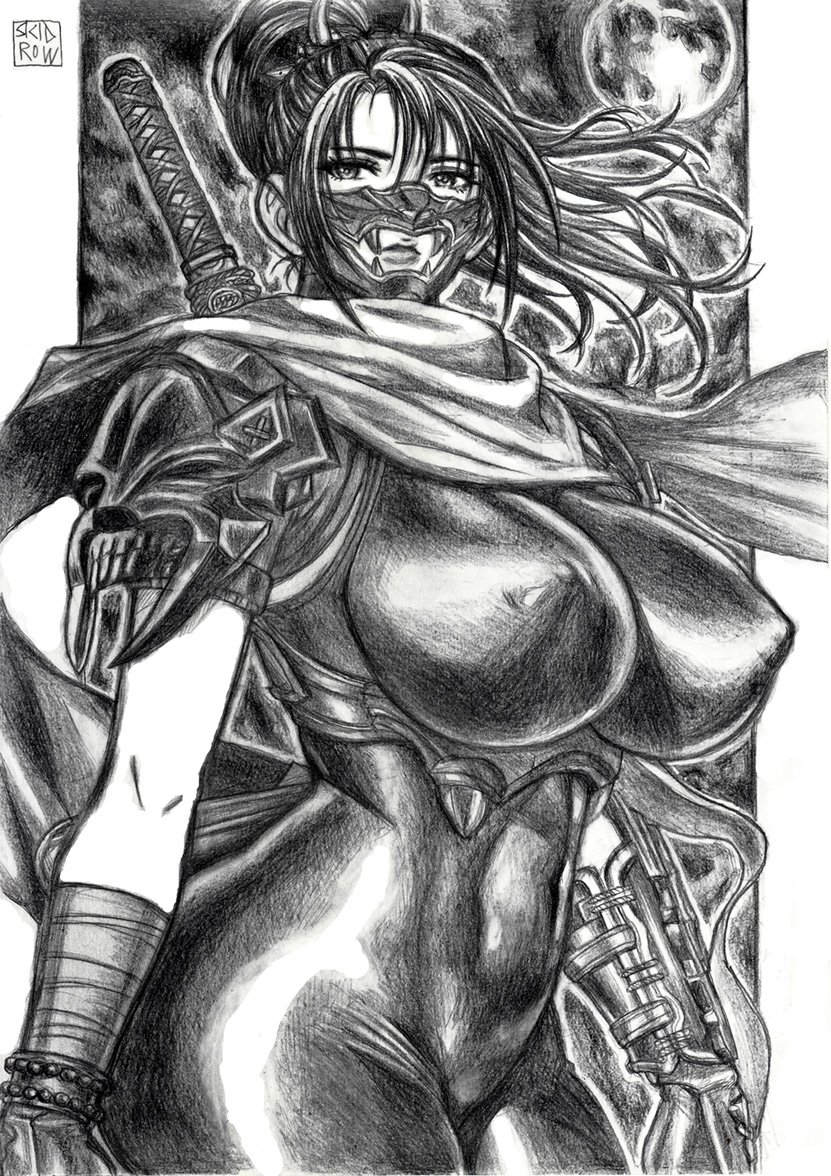 taki (soulcalibur and 1 more) drawn by skidrow