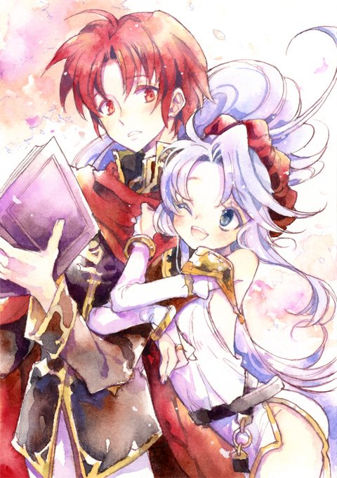 tailtiu and azelle (fire emblem and 1 more) drawn by nesu_(nsm888)