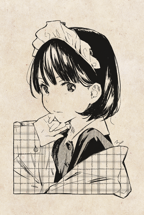 suzume (maid-san wa taberu dake) drawn by maeya_susumu