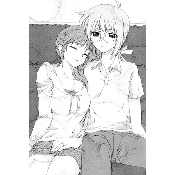 takamachi nanoha and yuuno scrya (lyrical nanoha and 1 more)
