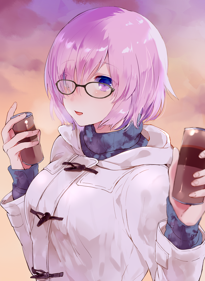 mash kyrielight (fate and 1 more) drawn by kanaiko