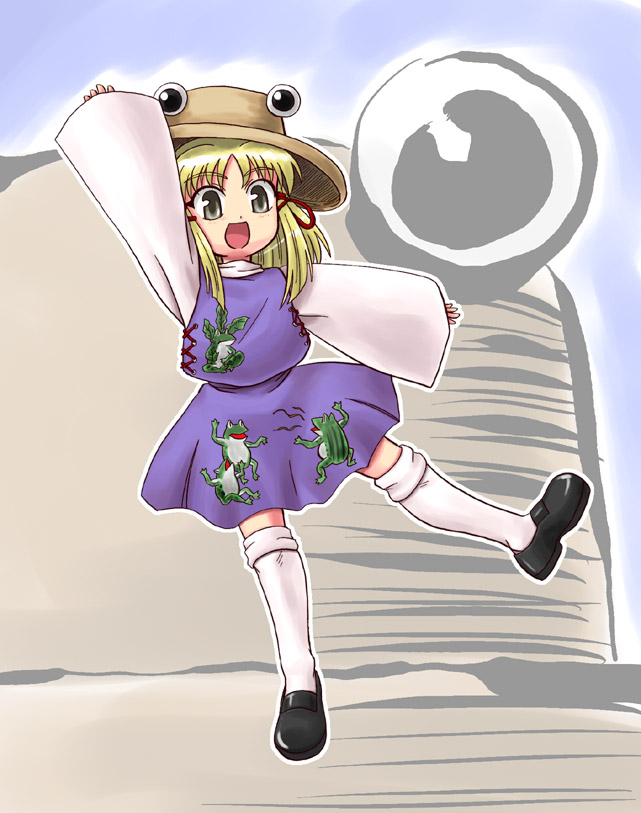 moriya suwako (touhou) drawn by sasuke_(sasuke_no_sato)