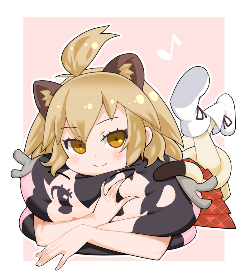 lion and moose (kemono friends) drawn by emil_(fafa)