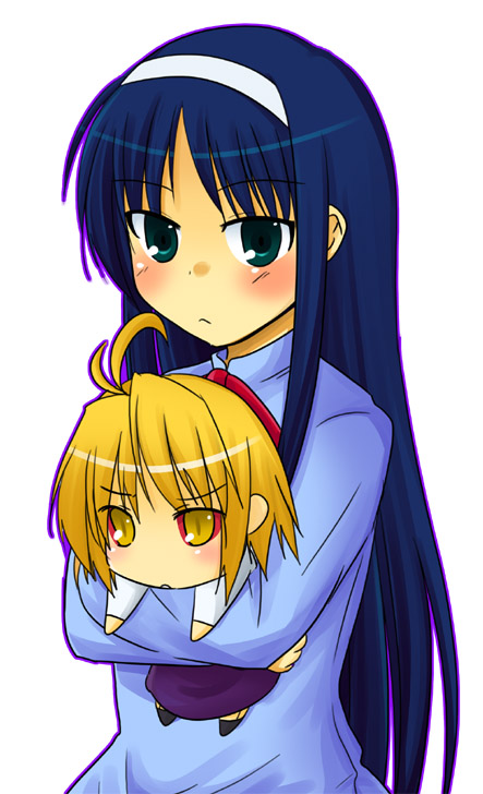 arcueid brunestud and tohno akiha (tsukihime) drawn by mocchii