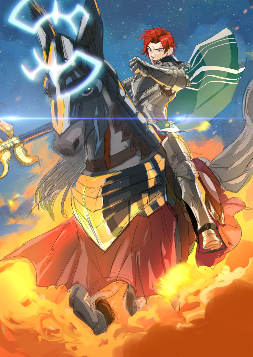 sylvain jose gautier (fire emblem and 1 more) drawn by ing0123