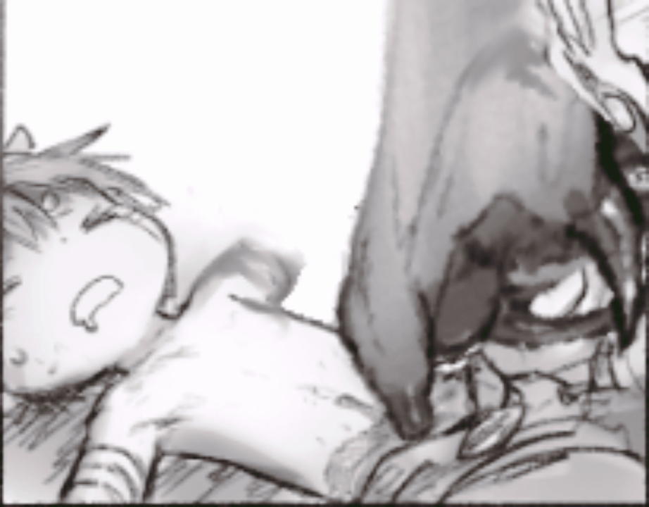 reg and bondrewd (made in abyss) drawn by sub_fan_art
