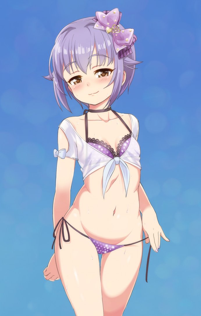 koshimizu sachiko (idolmaster and 1 more) drawn by mamezou