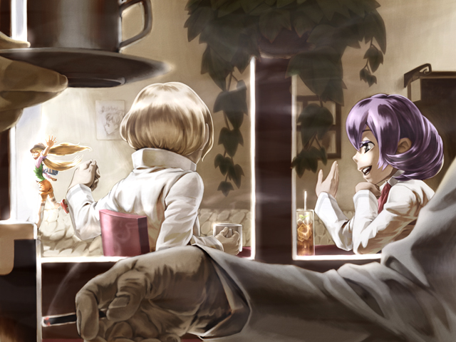 serena, sina, and dexio (pokemon and 1 more) drawn by natto_soup