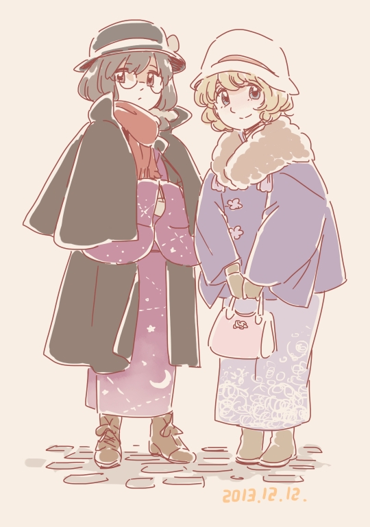 usami renko and maribel hearn (touhou) drawn by mitsumoto_jouji