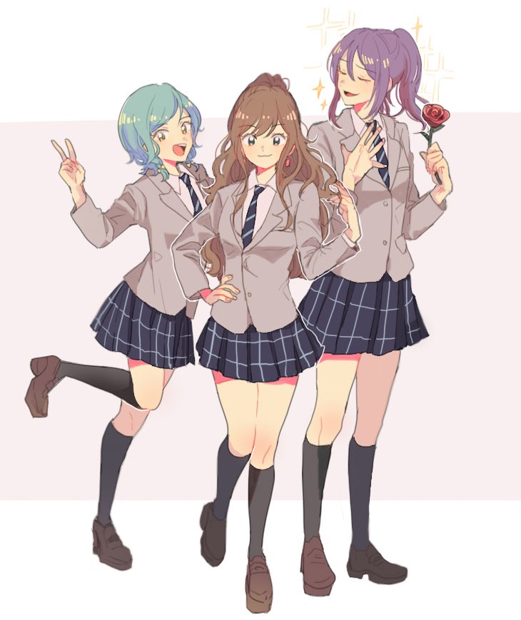 hikawa hina, imai lisa, and seta kaoru (bang dream!) drawn by res2shuu