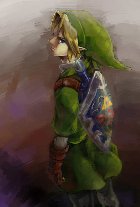 link (the legend of zelda and 1 more) drawn by loveinco