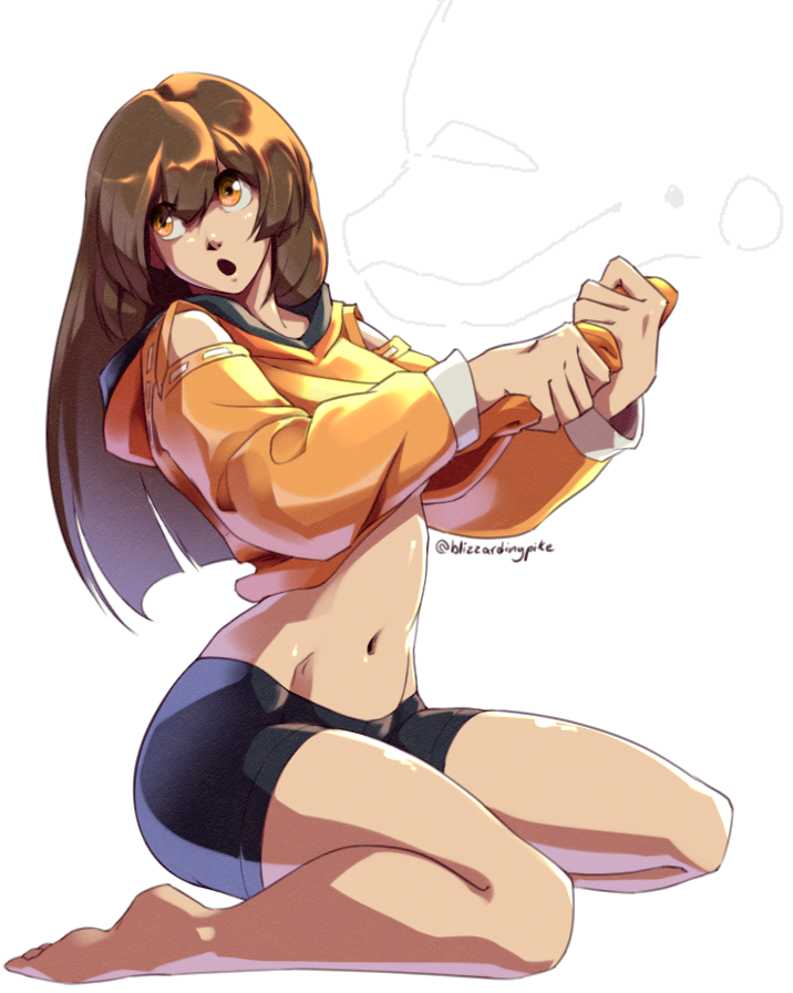 may and mr. dolphin (guilty gear and 1 more) drawn by blizzardingpike