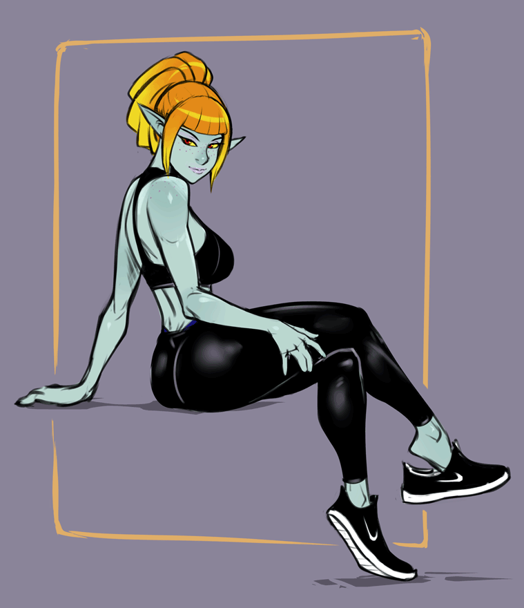midna (the legend of zelda and 1 more) drawn by izra