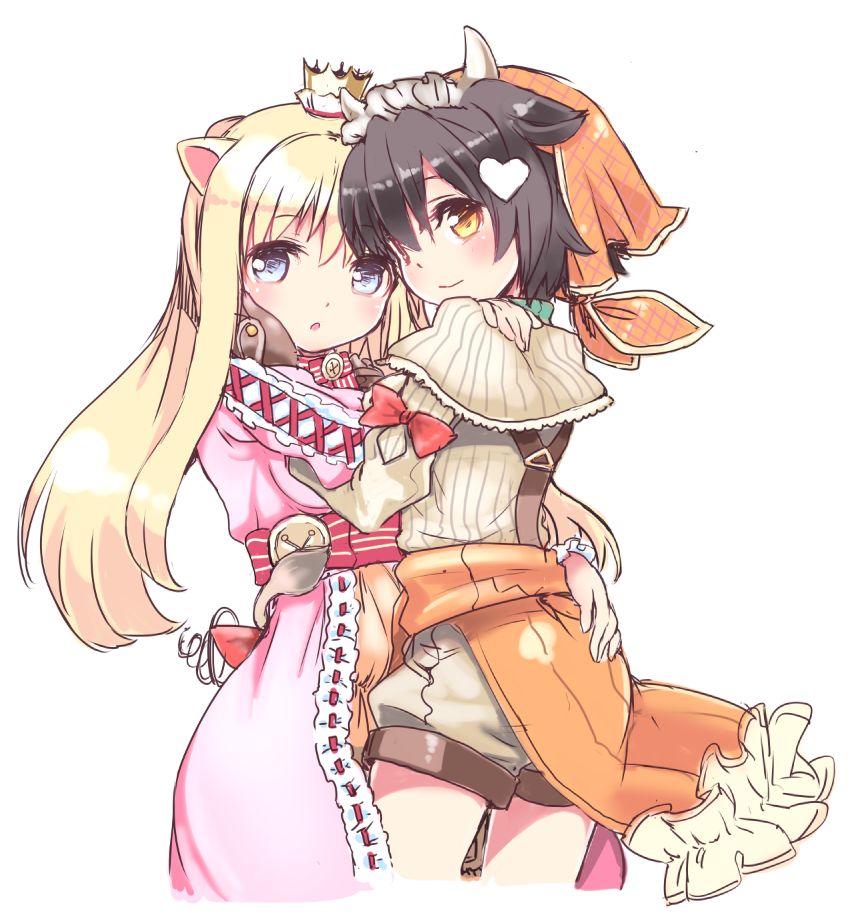 momo alma and balloonpig alma (emil chronicle online) drawn by ajitarou_(setsu)