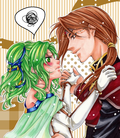 l'arachel and rennac (fire emblem and 1 more) drawn by tomygrave